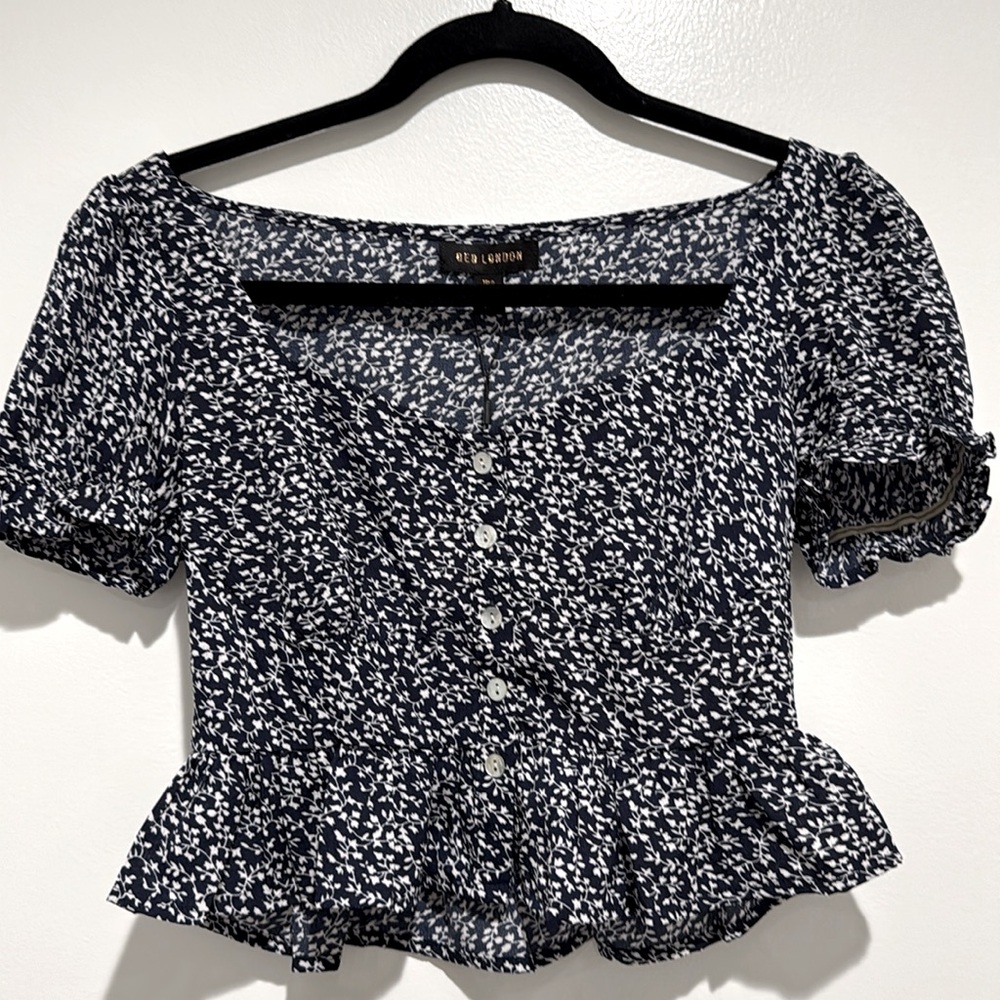 Nasty Gyal Sew You Button Down Blouse